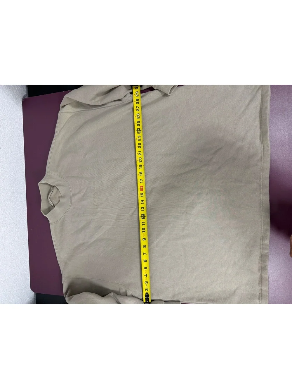 Essentials Fear Of God Sz M Crew Mock Neck IN Smoke Relaxed Casual Sweater XL